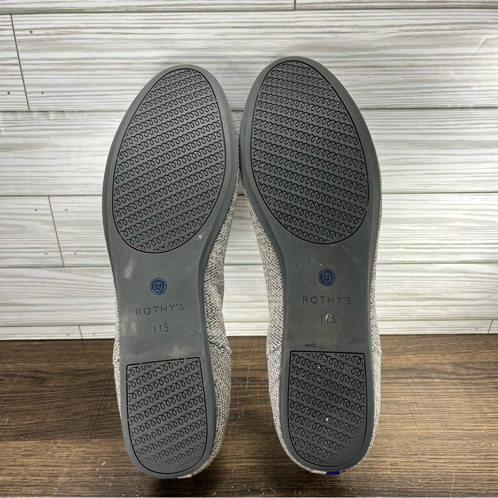 Rothy’s The Loafer Women’s Gray Slip On Shoes - Women’s Size 11.5 - Picture 8 of 9